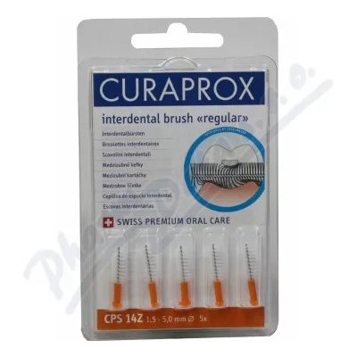 Curaprox CPS 14Z Regular medzizubné kefky 6 ks