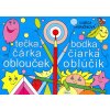 Omaľovánka A5 litera bodka, čiarka, oblúčik