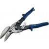 Extol 48070 Nožnice na plech, prevodové, profi, do 1,2mm, vyhnuté, pravé, Cr-V