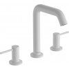 Hansgrohe Tecturis S, 3-otvorová umývadlová batéria 150 EcoSmart+ s odtokovou súpravou Push-Open, biela matná, HAN-73330700