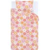 Ružové detské obliečky na dvojlôžko 200x200 cm Retro Daisy – Catherine Lansfield