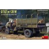 G7107 w/Crew 1,5t 4X4 Cargo Truck w/Metal Body 1/35 MiniArt