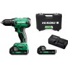 HIKOKI Aku skrutkovač 18V (2 x 2 Ah, nabíjačka, kufor) DS18DAWCZ