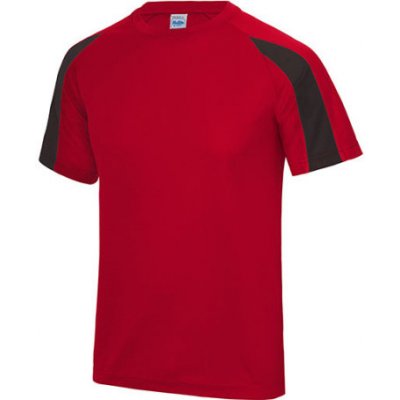 Just Cool tričko s krátkym rukávom JC003 fire red