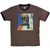 Tričko The Beatles - Stripes, Unisex,Červená,L