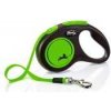 Flexi New Neon S pásek 5 m, max.15 kg, zelená
