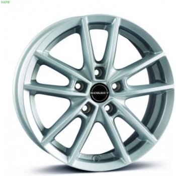 Borbet W 7X17 5x108 ET40 silver