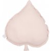 Ľanový vankúš List Pure Nature: Powder Pink