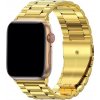 AW Kovový BR remienok pre Apple Watch - Zlatý Veľkosť / Rozteč: 44/45/46/49mm, Farba: Zlatý IR-AWBR07