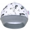 Dojčenská bavlnená čiapočka New Baby Music Biela 62 (3-6m)