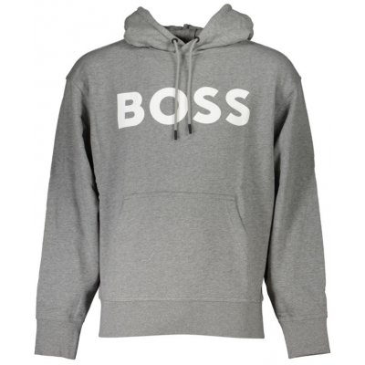 HUGO BOSS Perfektná Pánska Mikina Šedá šedá