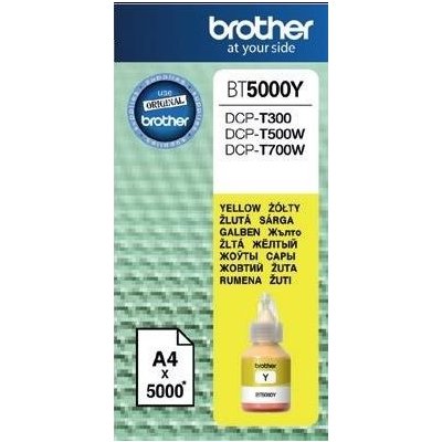 atramentová náplň BROTHER BT-5000Y Yellow DCP-T300/T500W/T700W (5000 str.) BT5000Y