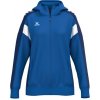 ERIMA CELEBRATE 125 TRÉNINKOVÁ BUNDA S KAPUCÍ - DÁMSKÁ - Modrá, Tmavě modrá - veľkosť 36 eur