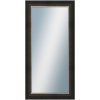 DANTIK - Zrkadlo v rámu, rozmer s rámom 60x120 cm z lišty GREECE čierna (2641)