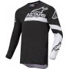 ALPINESTARS FLUID CHASER motokrosový dres čierno-biely S