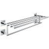 GROHE Start Cube polička na uteráky s držiakom na uterák, dĺžka 600 mm, chróm, 41099000