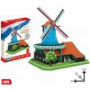 CubicFun 3D puzzle Holandský větrný mlýn 71 ks