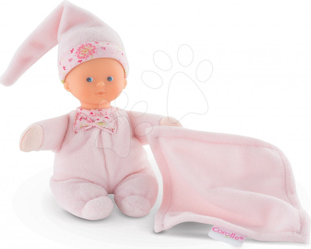 Corolle Minirêve Mon Doudou Cotton Flower s modrými očami 16 cm