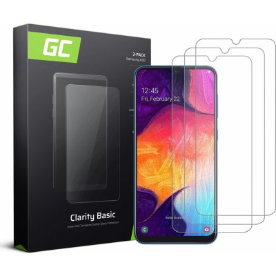 GREEN CELL GREEN CELL 3x Ochranné sklo GC Clarity pre Samsung Galaxy A50 GLSET16