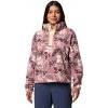Columbia Dámska mikina Helvetia™ II Printed Cropped Half Snap Farba: Fig Pasteled, Veľkosť: S