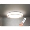 Solight LED stropné osvetlenie s diaľkovým ovládačom FLOCO 30W+6W, RGB, 2100lm, 40cm, biele [WO8015