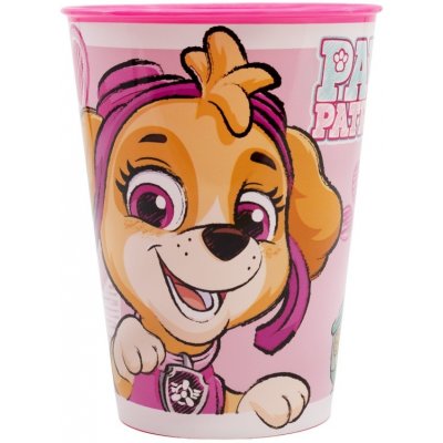 PAW PATROL Plastový pohár Pink 74507 260 ml