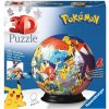 Ravensburger 3D Puzzleball Pokemon 72 ks
