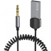 Tech-protect TECH-PROTECT ULTRABOOST BLUETOOTH KÁBEL AUX AUDIO ADAPTÉRA ŠEDÝ