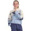 4F Fleece F343 béžová/modrá