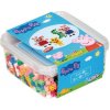 Hama MAXI zažehlovacie korálky v boxe Peppa Pig, 900 ks