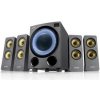 Reproduktory Fenda F&D F7700X, 4.1, 80W, RGB, BT5.0, FM rádio, USB, optický vstup, diaľkové ovládanie (F7700X)