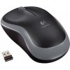 Logitech M185/Kancelářská/Optická/1 000 DPI/Bezdrátová USB/Šedá 910-002238