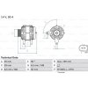 BOSCH Alternátor 0986041490