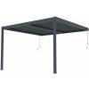 G21 Bioklimatická pergola Trenton Premium 4x4 m, antracitová hliníková PE63900839