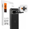 Spigen Optik.tR EZ Fit (2 ks) – ochranné sklo kamery pre Google Pixel 8 – čierne