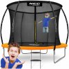 Trampolína profilovaná 312cm s vnútornou sieťou Neo-Sport čierna