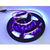 MComp UV ultrafialový LED pásik 5m 12V 4.8W IP20, 4105/1MET Zvoľte variantu: Predaj na 5m rolky