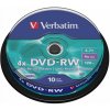 Verbatim DVD-RW 4x 4,7GB cake 10 ks