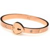 Master Series Cuffed Locking Bracelet & Key Necklace Rose Gold
