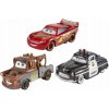 CARS CARS Mater, šerif, blesk. Súprava Mattel