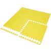 PLATINUM FITNESS fitness Puzzle 61 x 61 x 1 cm žltá