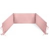 KLUPS Mantinel ochranný do postieľky dirty pink 180x30 cm 180x30 ružová