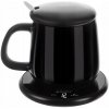 Ruhhy 22125 Elektrický ohrievač šálky 18 W + šálka 400 ml čierna