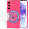 Techsuit SoftFlex MagSafe – puzdro na Samsung Galaxy A55 5G – hot pink KF2341854