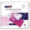 Seni SUPER QUATRO Large plienkové nohavičky, night (pás 100-150 cm) 1x10 ks