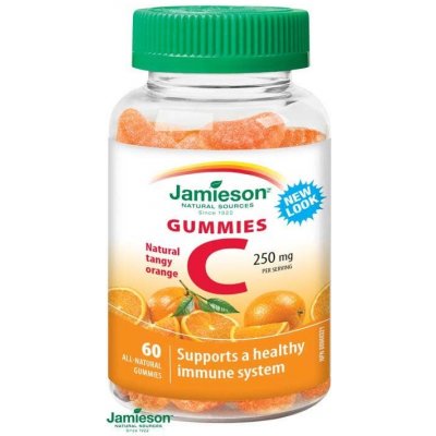 Jamieson Vitamín C Gummies pomaranč pastilky 60 ks od 12,25 € - Heureka.sk