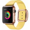 AppleKing elegantný remienok s prackou pre Apple Watch Ultra 49mm / 46mm / 45mm / 44mm / 42mm - žltý - možnosť vrátiť tovar ZADARMO do 30tich dní