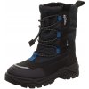 Chlapčenské zimné topánky barefit SNOW MAX Black/Blue Gore-Tex, Superfit , 1-002025-0000, čierna - 28