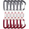Lezecké expresky Ocun Hawk QD Wire Bio-Dyn-Ring 15 mm 10 cm 6-pack - red
