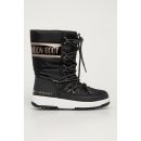 Detské snehule Moon Boot quilted wp jr girl black copper